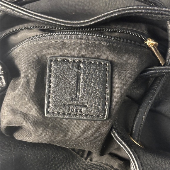 Chic Black Fringe Backpack - Picture 2 of 6